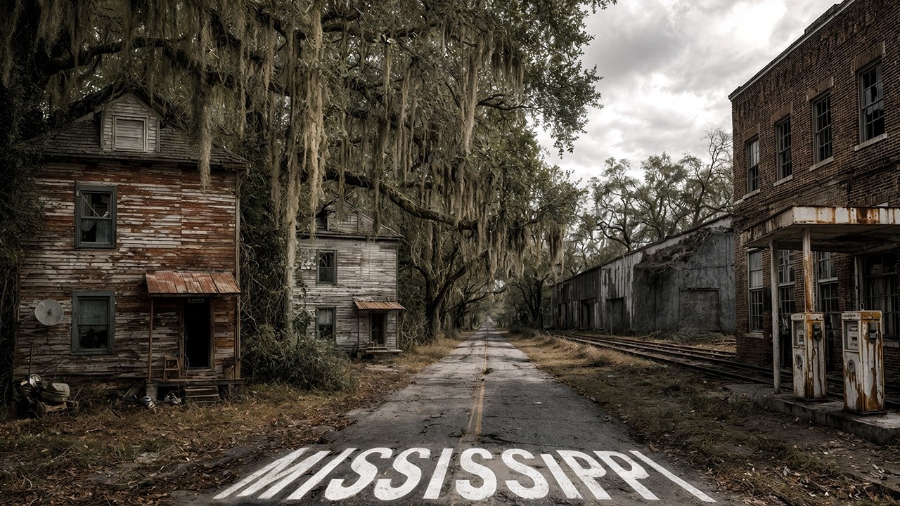 15 CREEPIEST Small Towns in Mississippi With Dark Stories Locals Still Fear