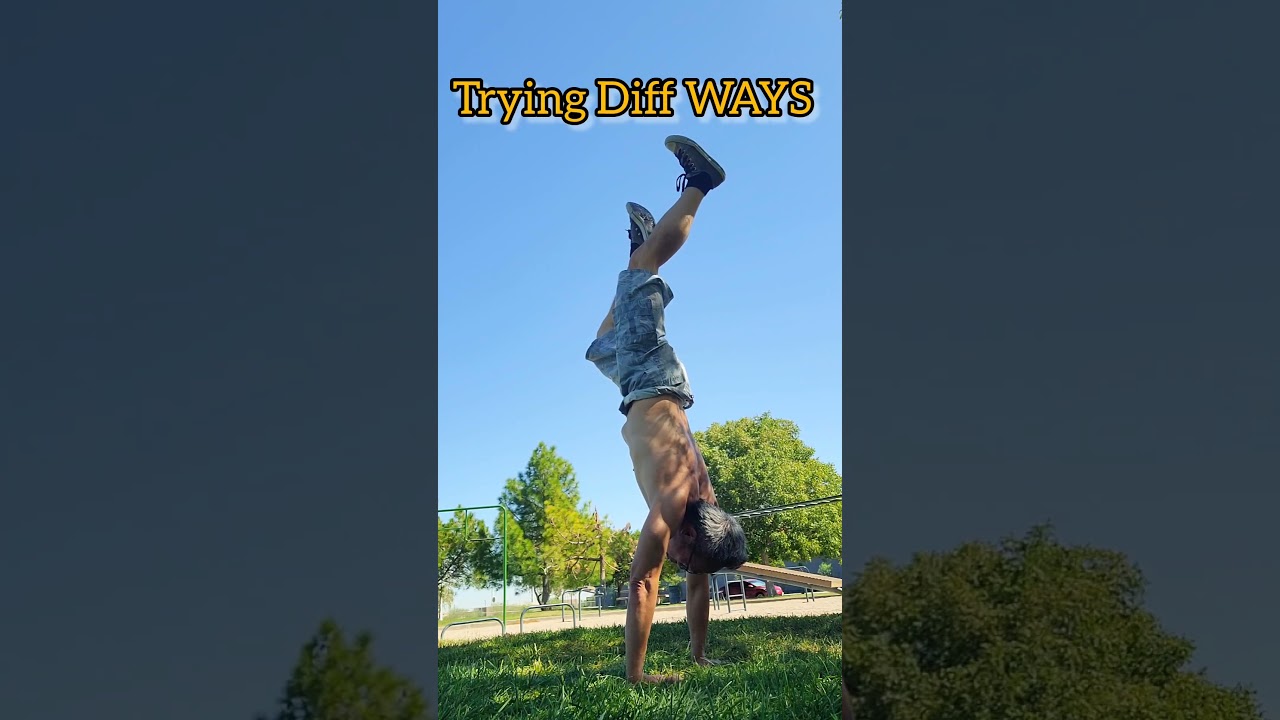 Handstand  Progress #handstandworkout  #fitover50
