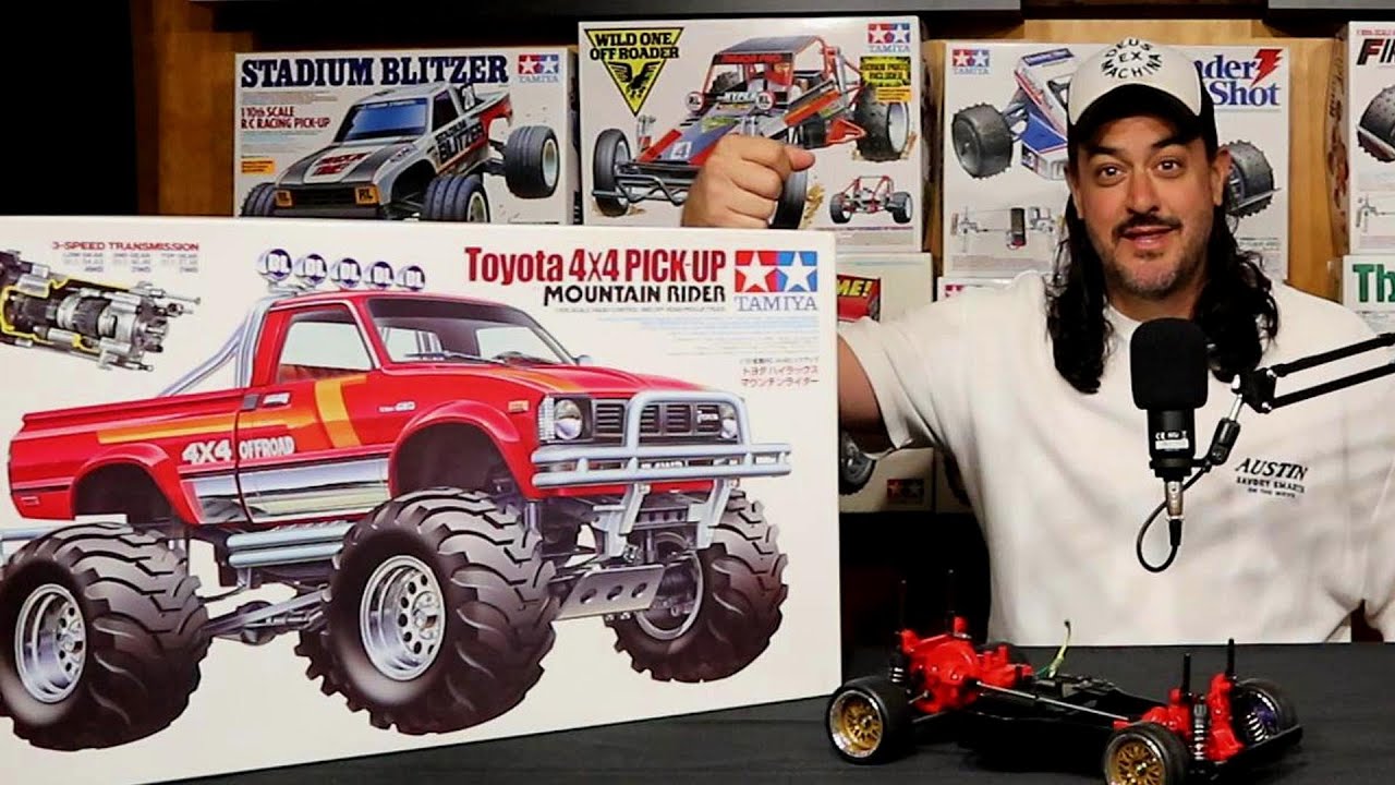 Unboxing the Tamiya Mountain Rider RC Kit - 47394