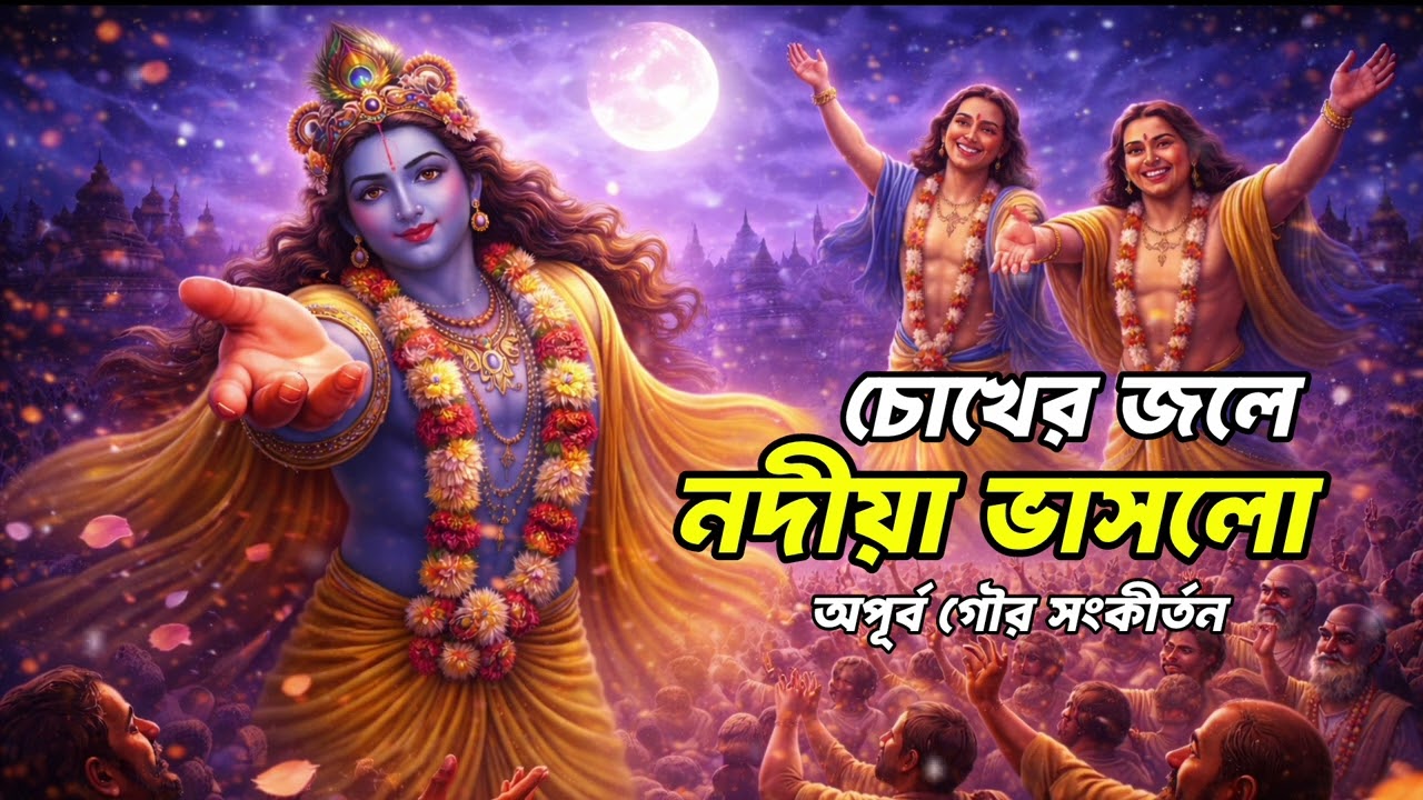 হৃদয় কাঁপানো নদীয়া সংকীর্তন - একবার শুনলে মন শান্ত হবেই | Gaur Nitai Prema Sankirtan