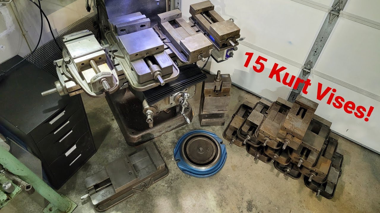 Kurt vise comparison for Bridgeport sized milling machine