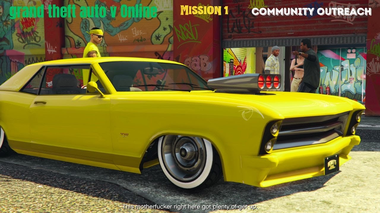 Grand Theft Auto 5 Online Community Outreach