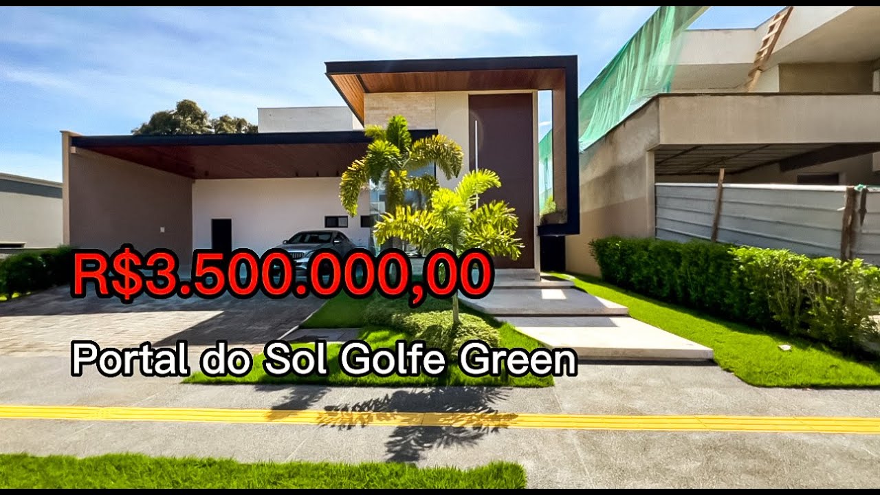 CASA TERREA DE ALTO LUXO | PORTAL DO SOL GREEN | GOIANIA | por @felipesoaresc1