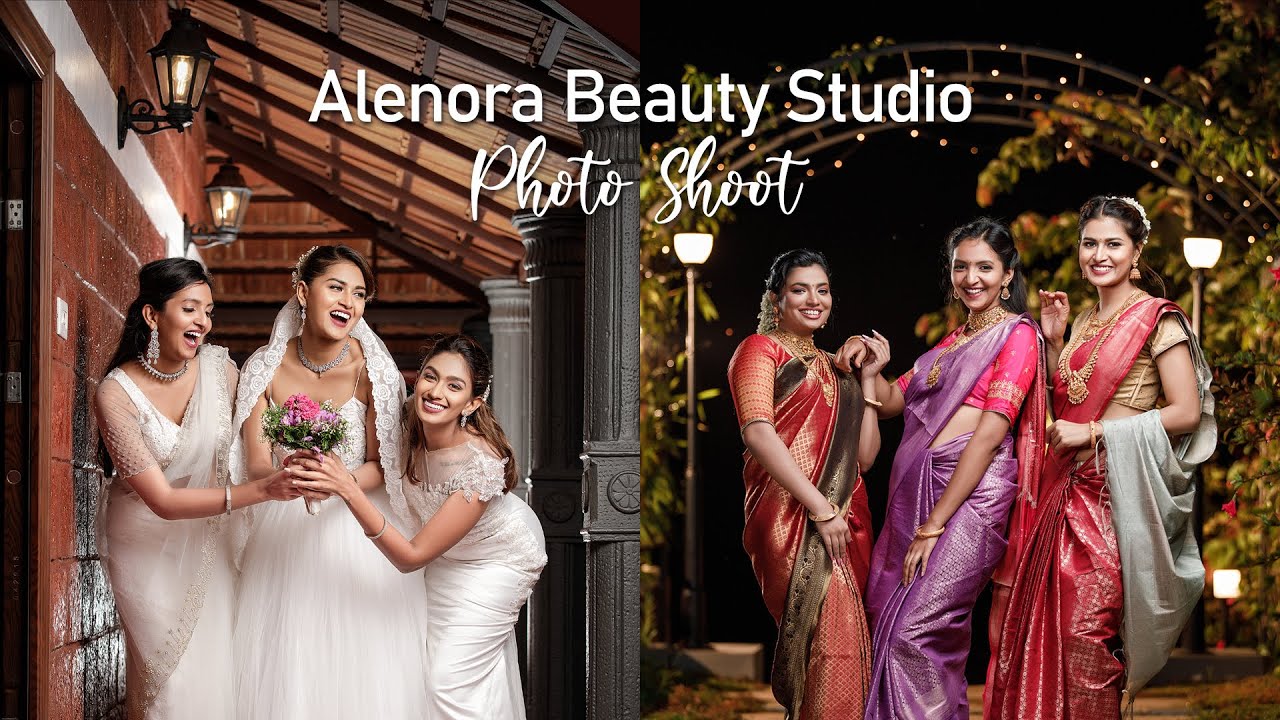 Photoshoot making Video | Behind The Scenes | Alenora beauty Studio