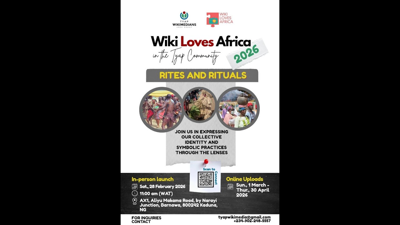 Wiki Loves Africa In The Tyap Community