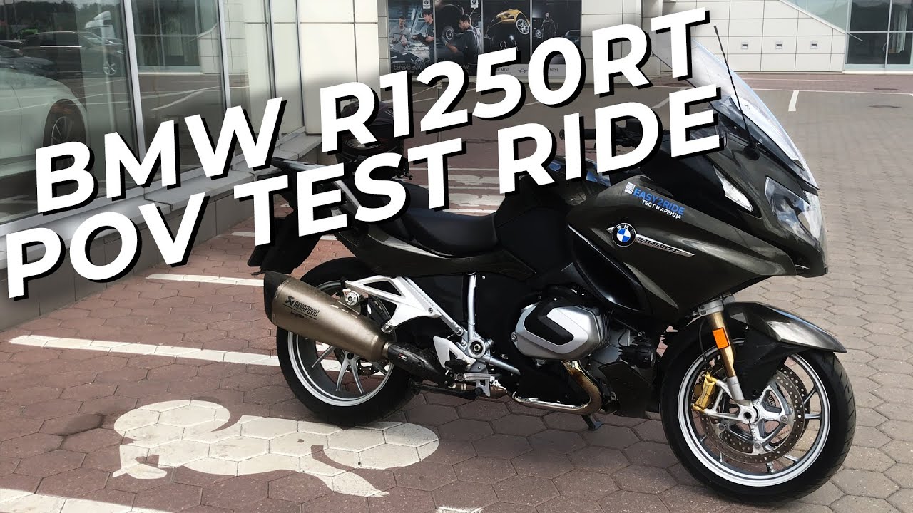 BMW R1250RT POV test ride @EnginesView