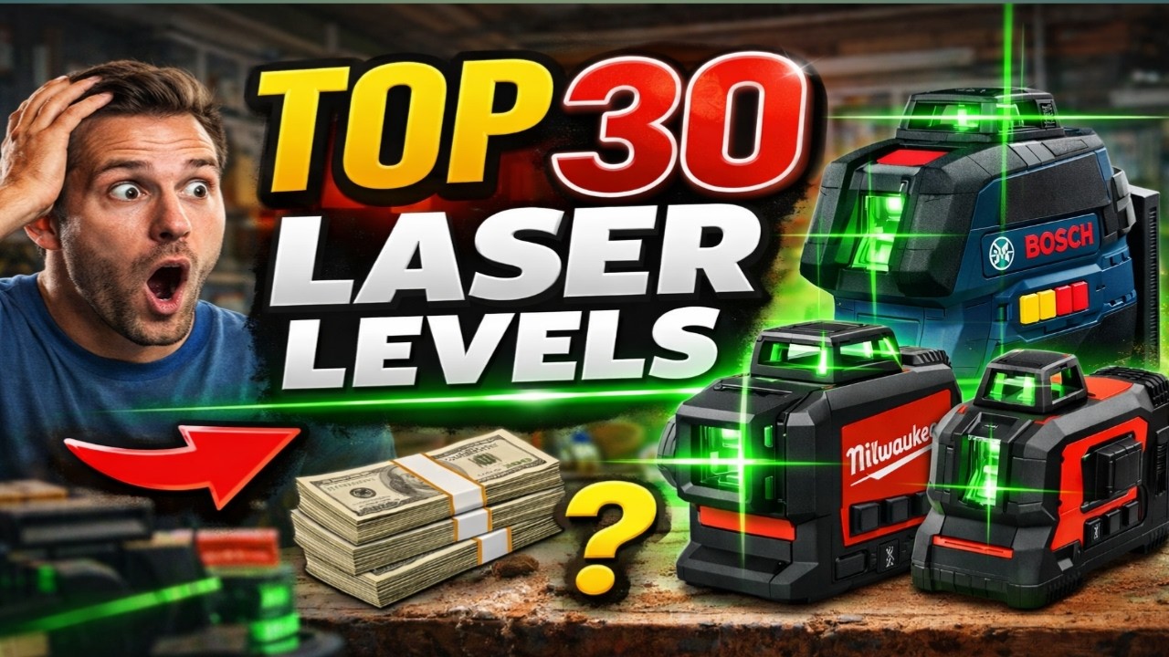 Best Laser Levels 2026 | 30 Models Tested & Compared Don’t Buy Before Watching | AI buildPro insight