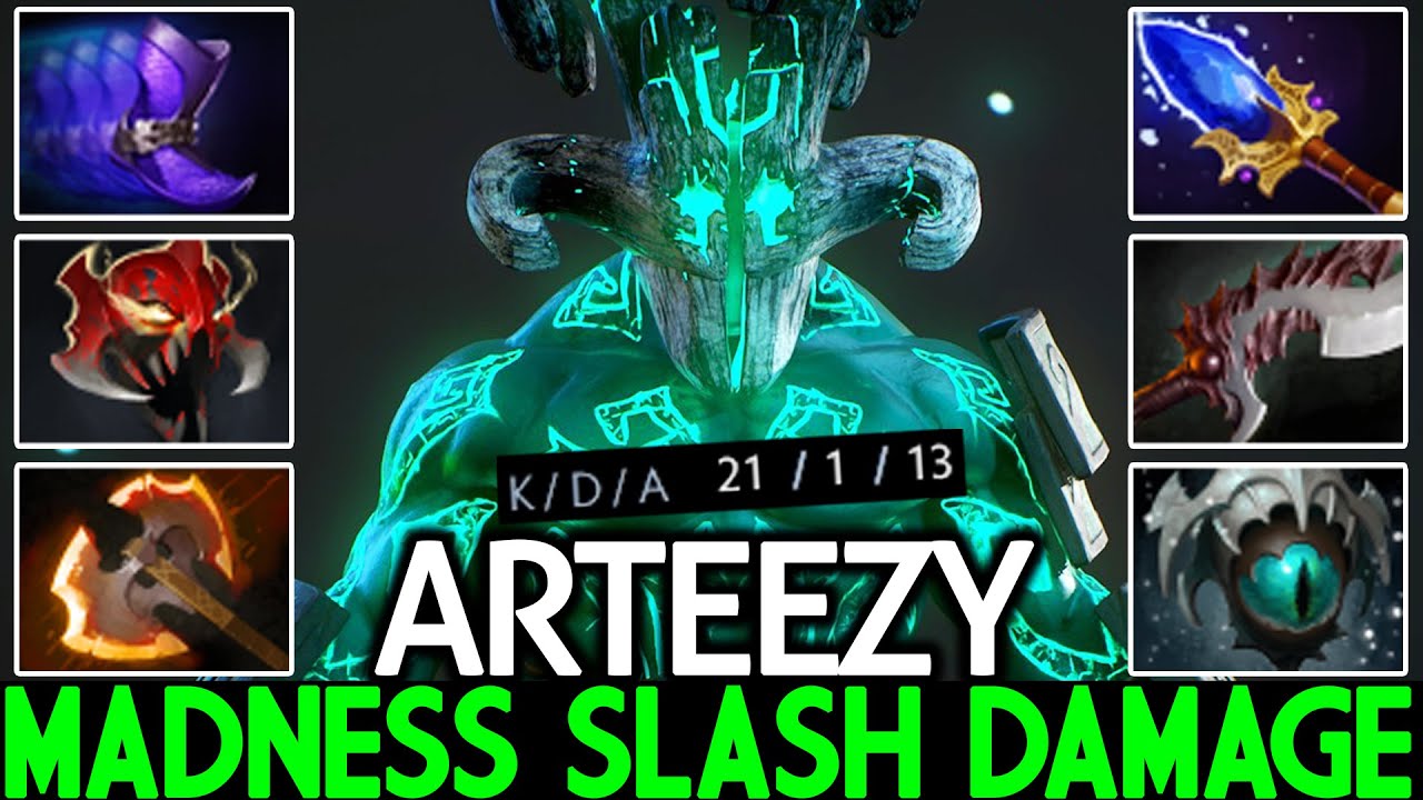 ARTEEZY [Juggernaut] 11K MMR Show His Skill Madness Slash Damage Dota 2