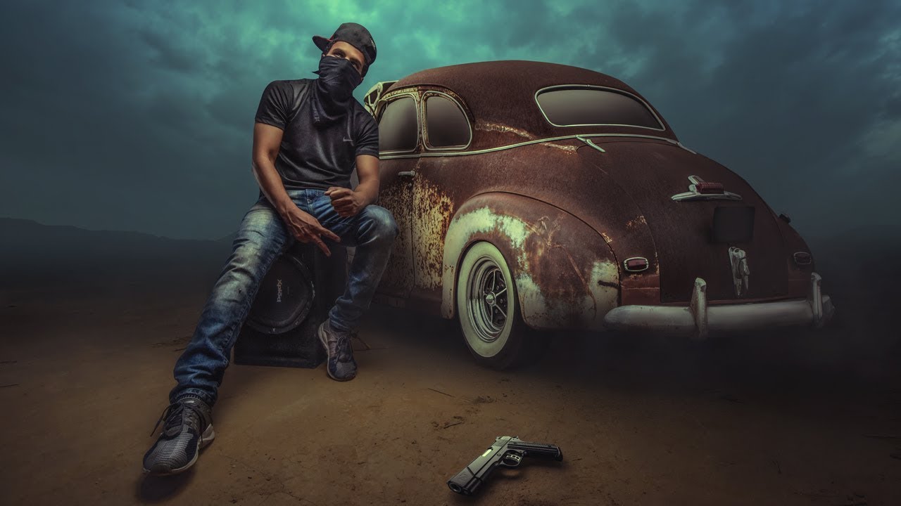 Advance Movie Compositing with free PSD | Photoshop CC Tutorial