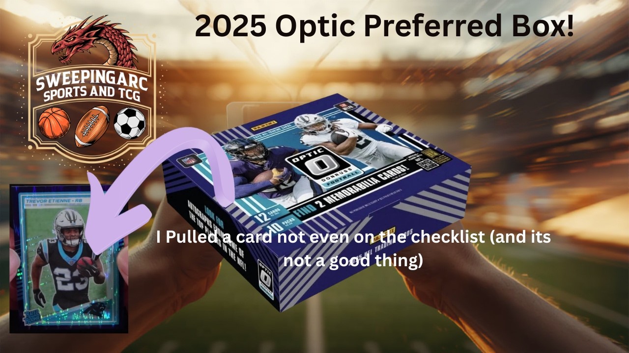 2025 Optic Football Preferred Hobby Box - I got Duped!