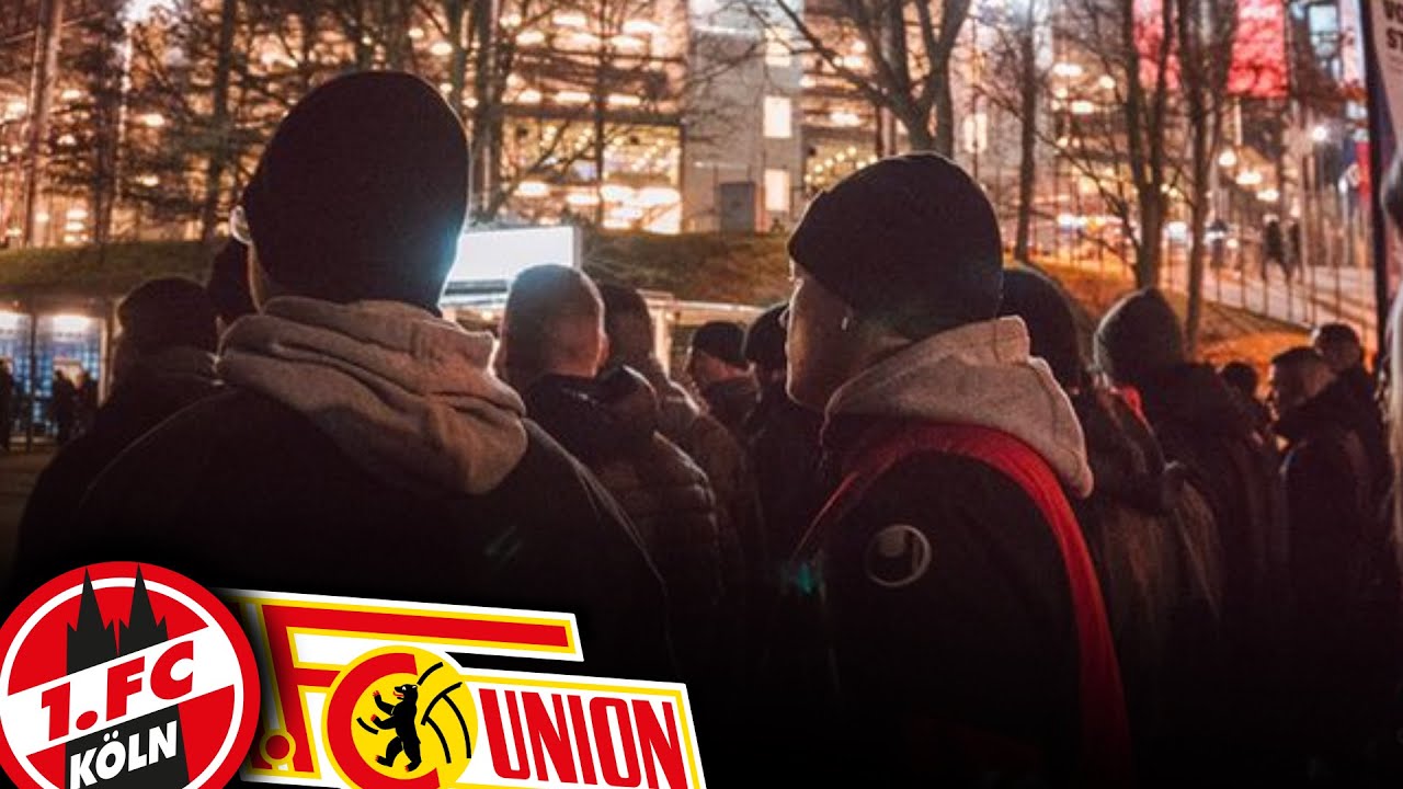 Als 70 Union-Ultras hinter der Südkurve Köln auftauchten...