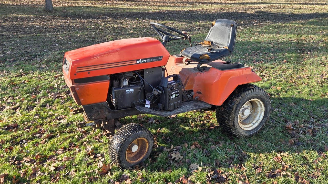 Ariens GT17 1980-х годов, заведется ли он?