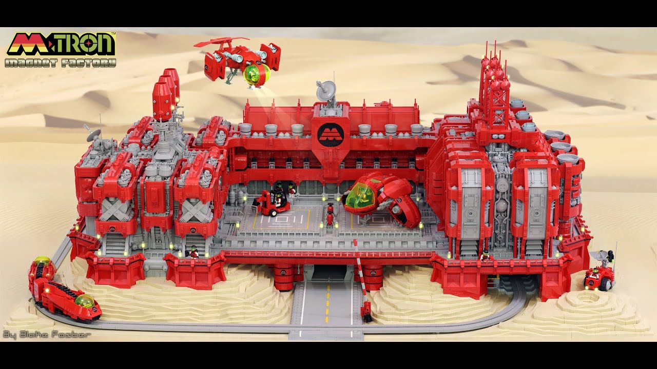 M:Tron Magnet Factory: A Lego Creation by Blake Foster