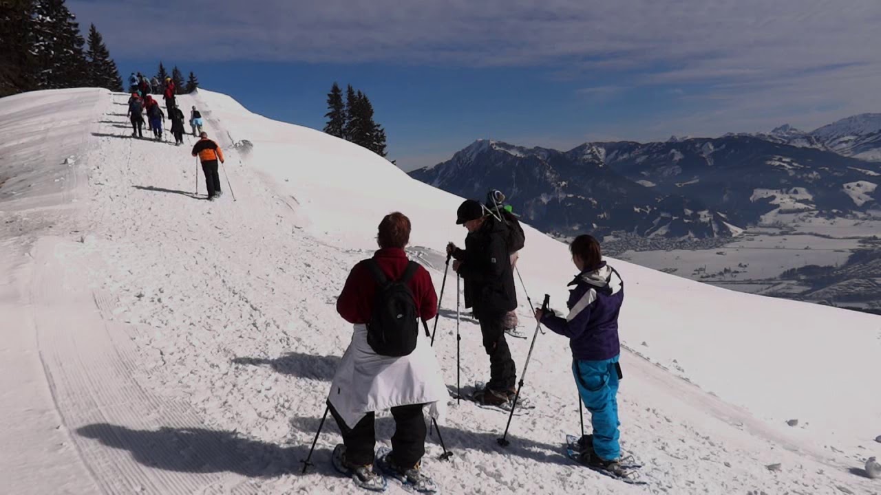 Mittagbahn Schneeschuhwandern Winter 2017