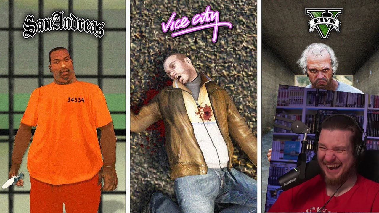 😱Что Cтало с героями GTA после прохождения игры ? | РЕАКЦИЯ НА KING DM