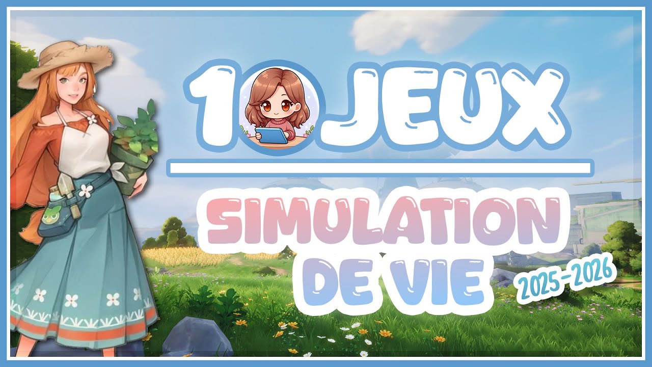 10 jeux de simulation de vie prometteurs pour 2025 - 2026 !