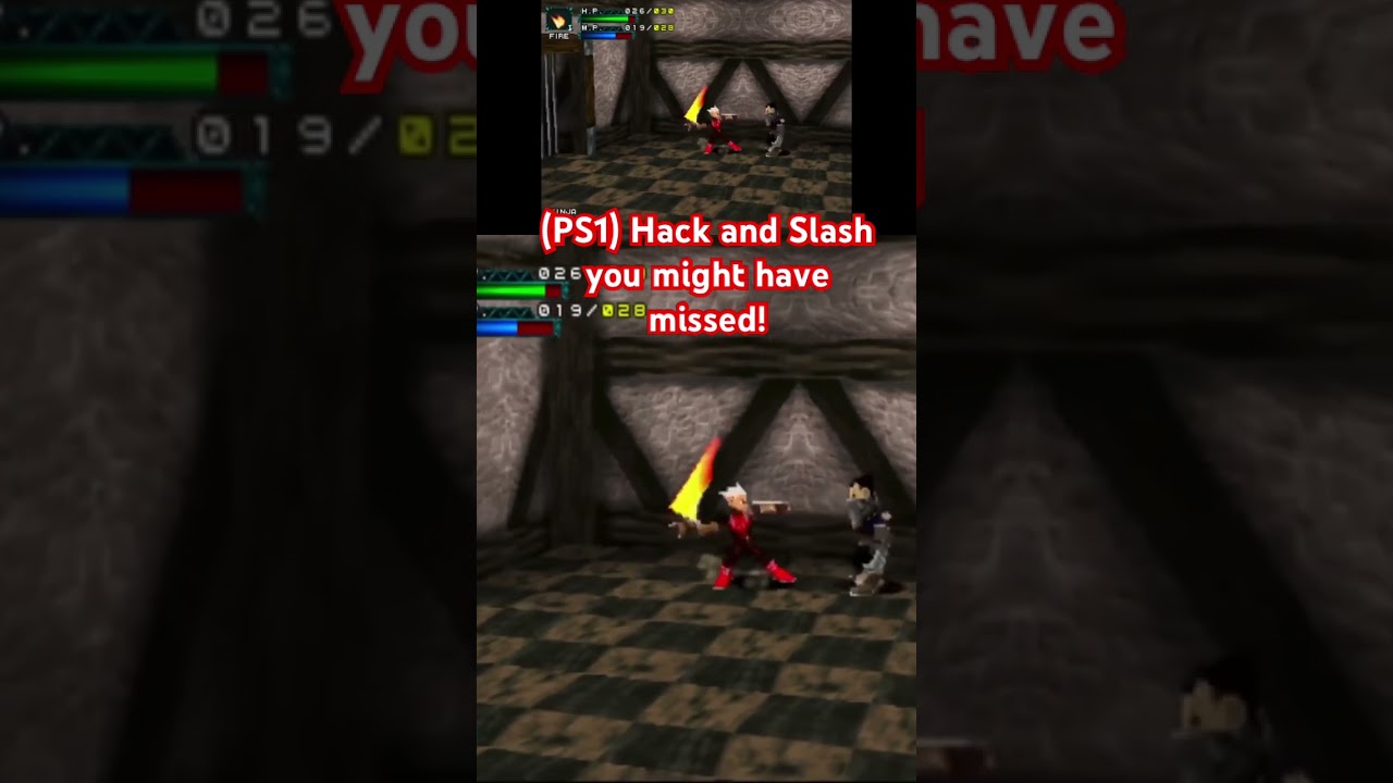 PS1 had a good hack and slash! #playstation  #hackandslash  #hiddengems  #retrogaming