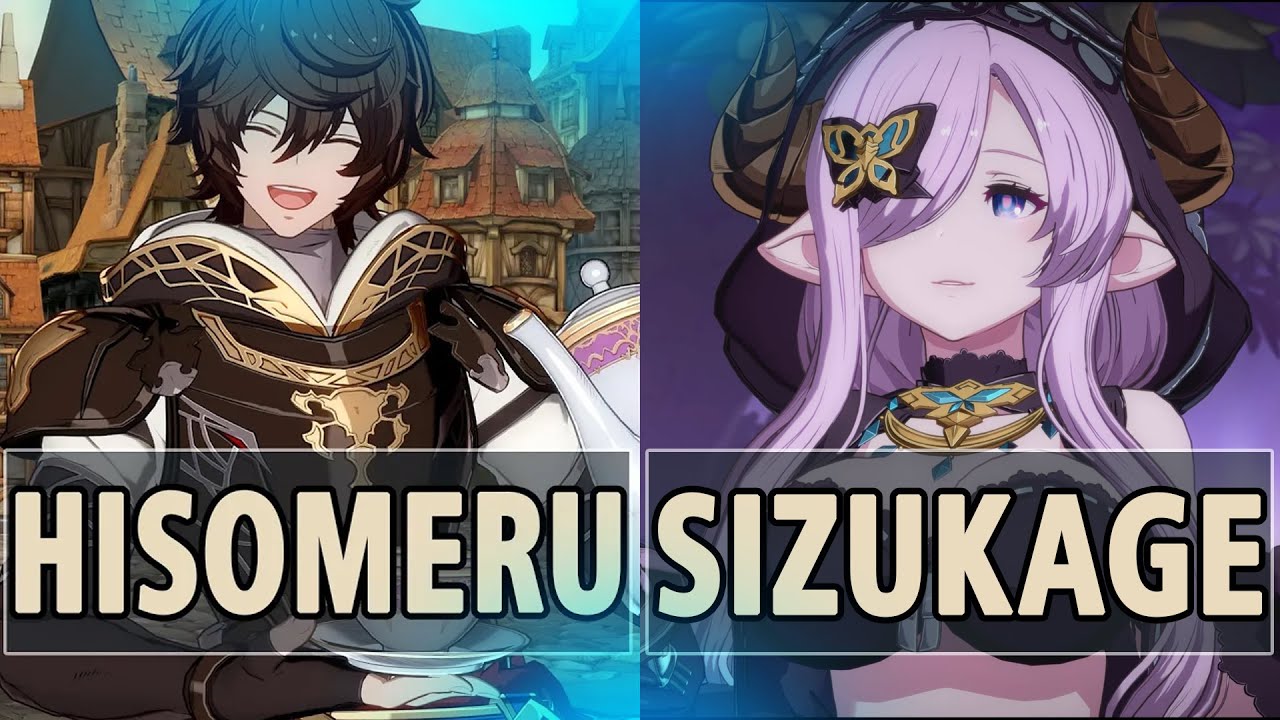 GBVSR:🔥Hisomeru (Sandalphon) Vs sizukage (EX Narmaya)🔥| High Level Gameplay.