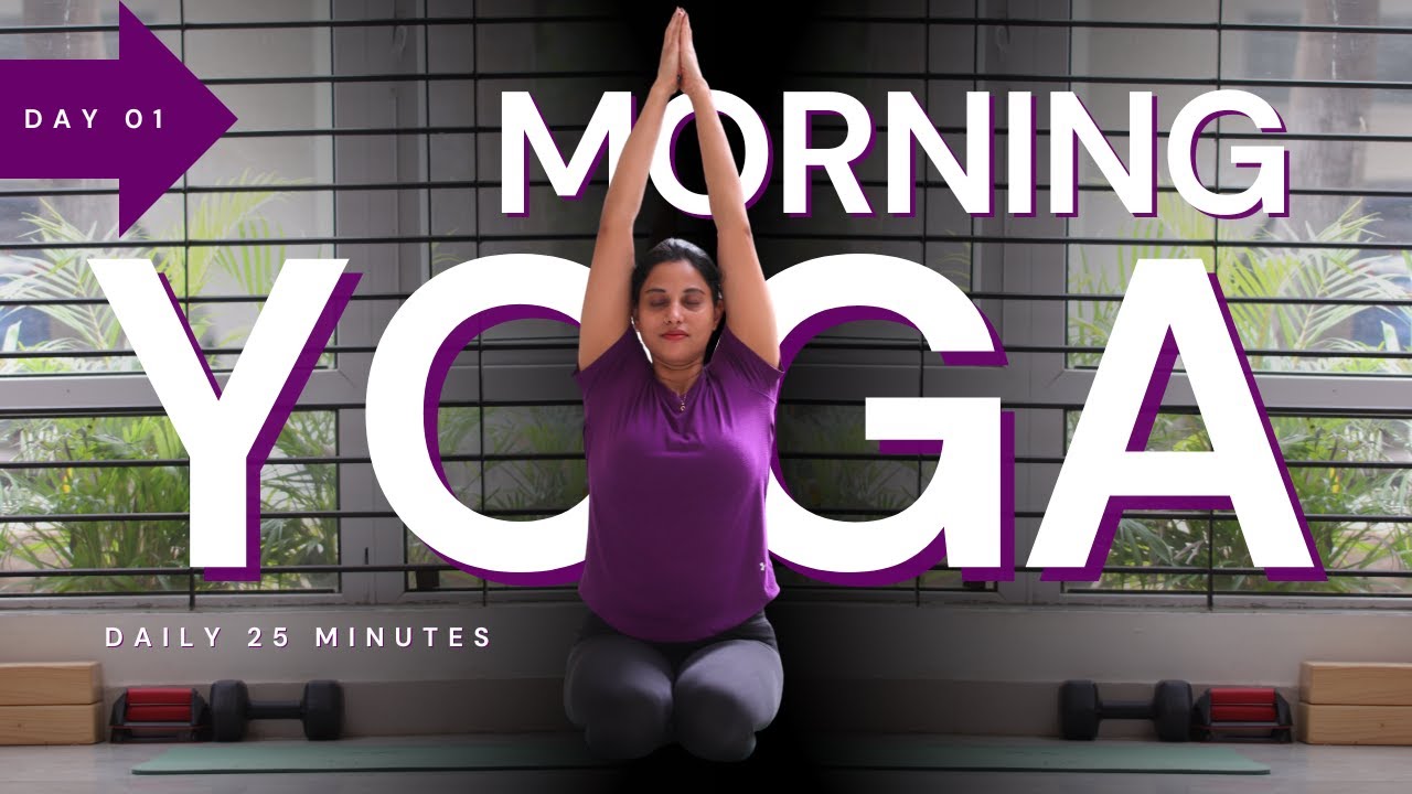 [No Ads] Full Body Yoga for 10 Days | Day 1
