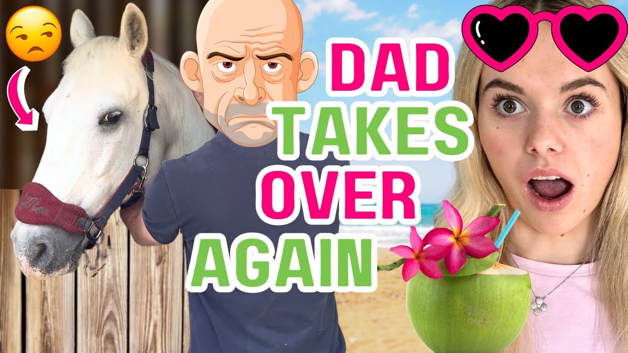 OH NO - Dad takes over again!