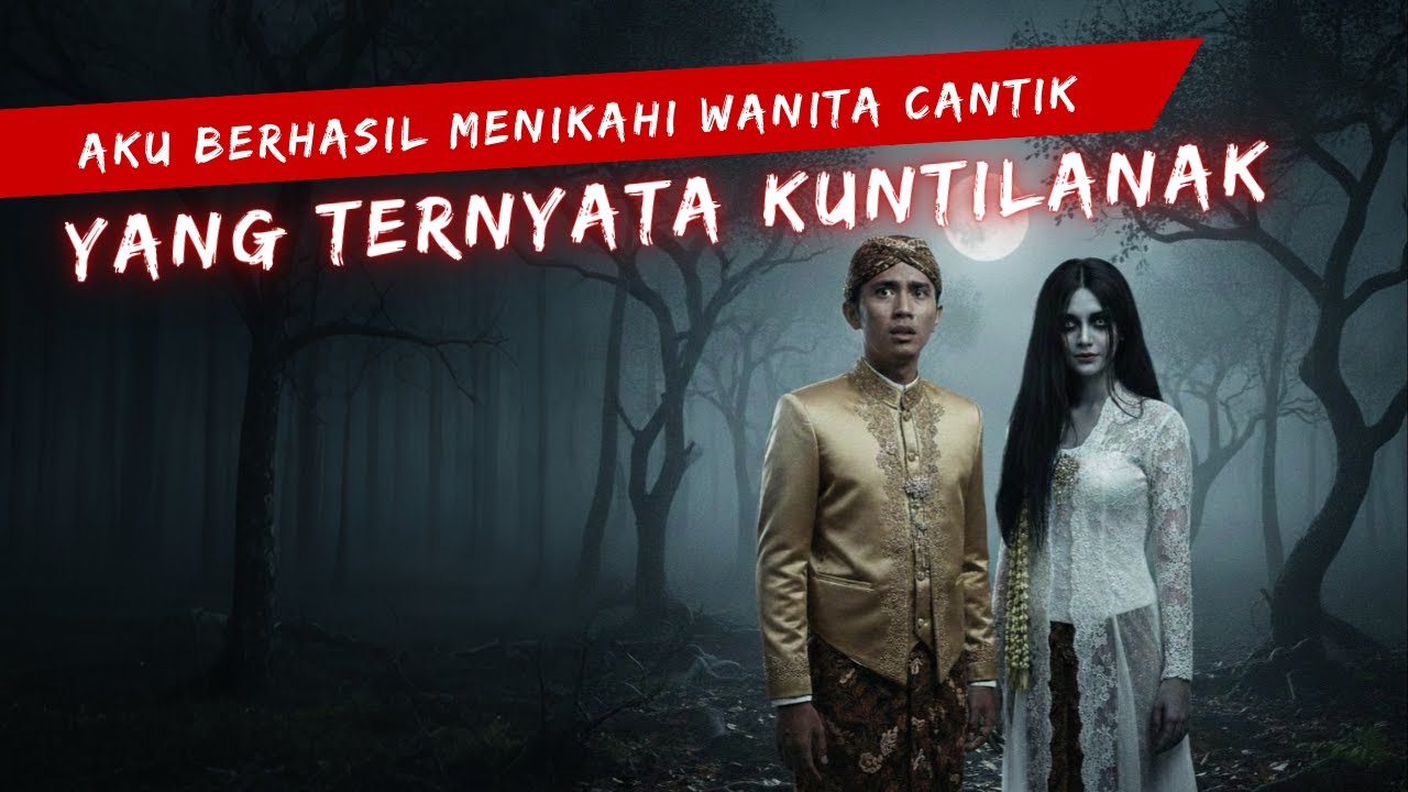 KISAH HOROR ‼️AKU MENIKAHI WANITA CANTIK YANG TERNYATA KUNTILANAK - KISAH NYATA MISTIS