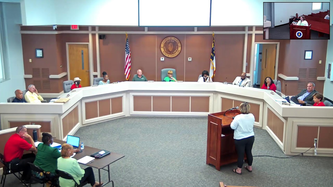 Vance County Board of Commissioners – Special Called Meeting– September 22, 2025