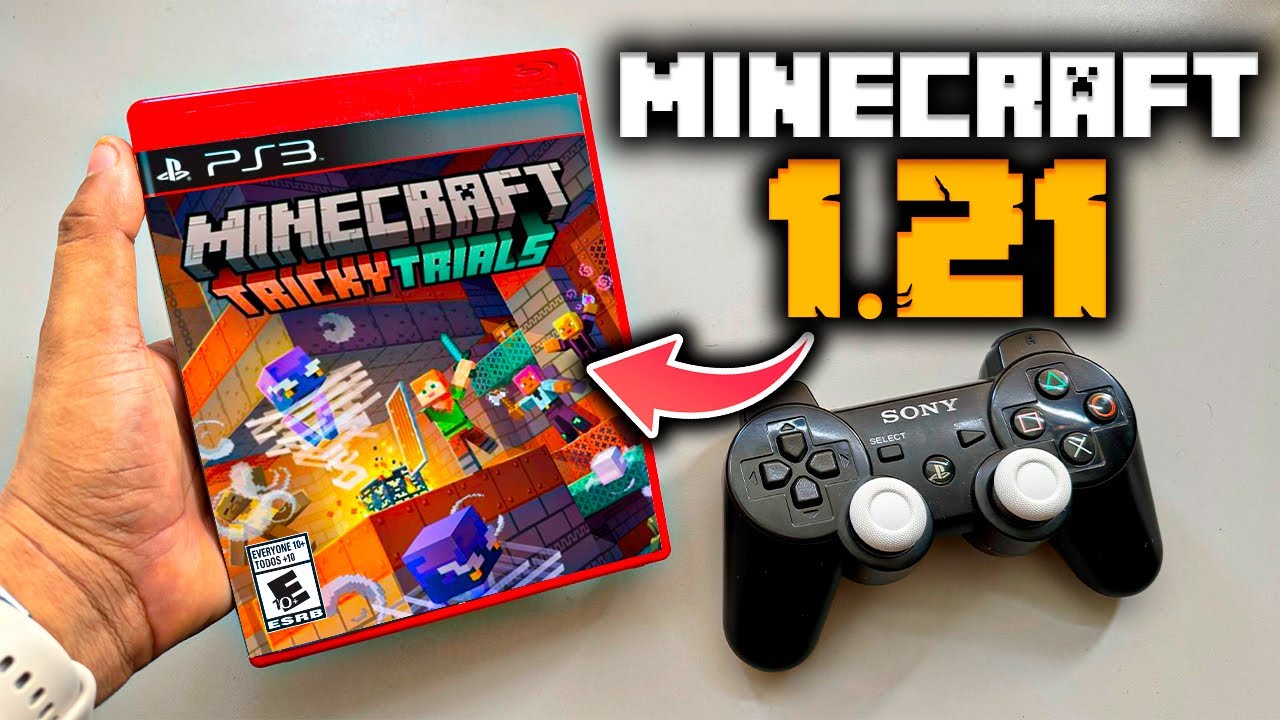 MINECRAFT 1.21 PS3 | Tricky Trials Edition✅