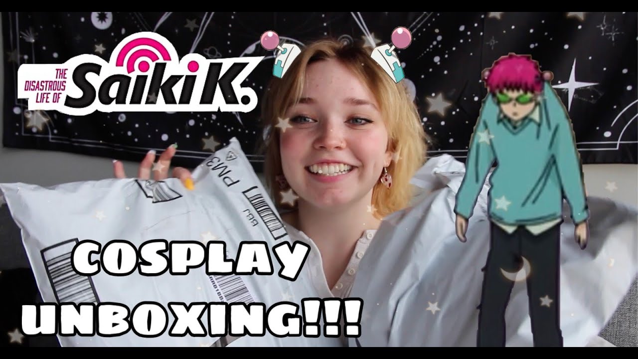 The Disastrous Life of Saiki K COSPLAY UNBOXING!!!