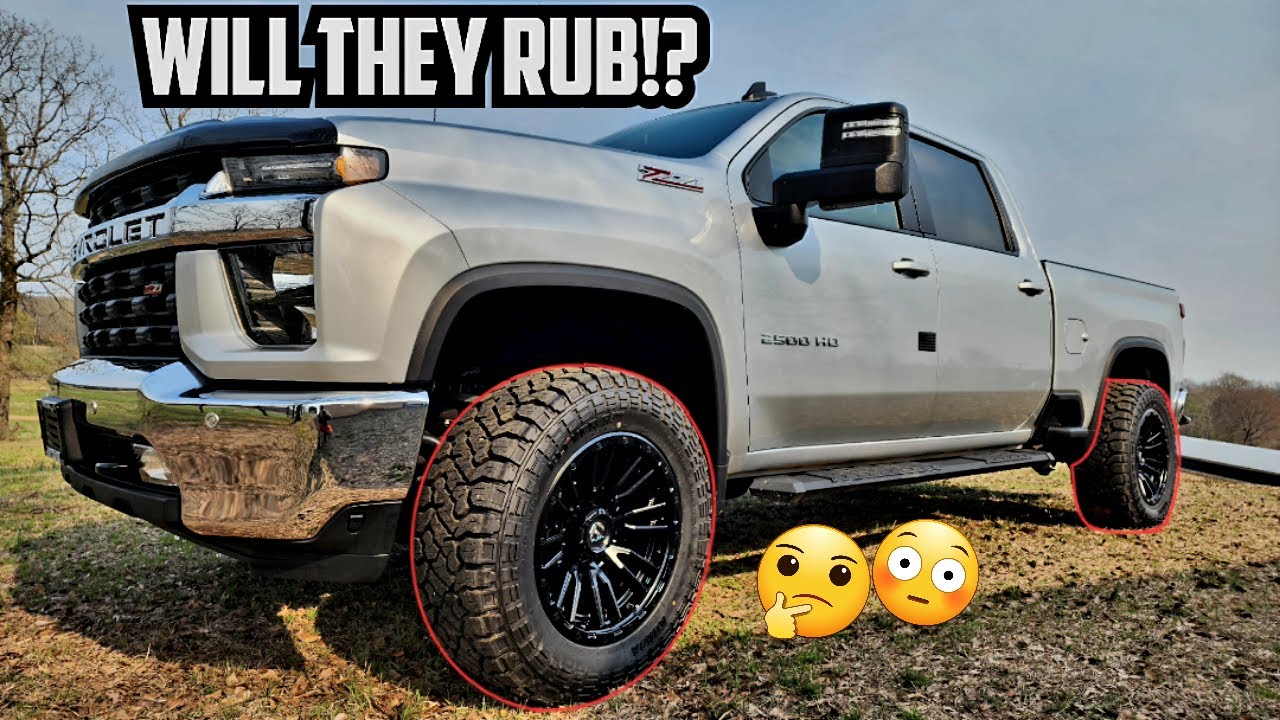 Wheel And Tire Setup for Chevy Silverado 2500!!