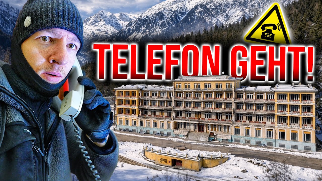MYSTERIÖSER FUND im verlassenen SKI-HOTEL in den Bergen! - Lebt hier noch jemand?