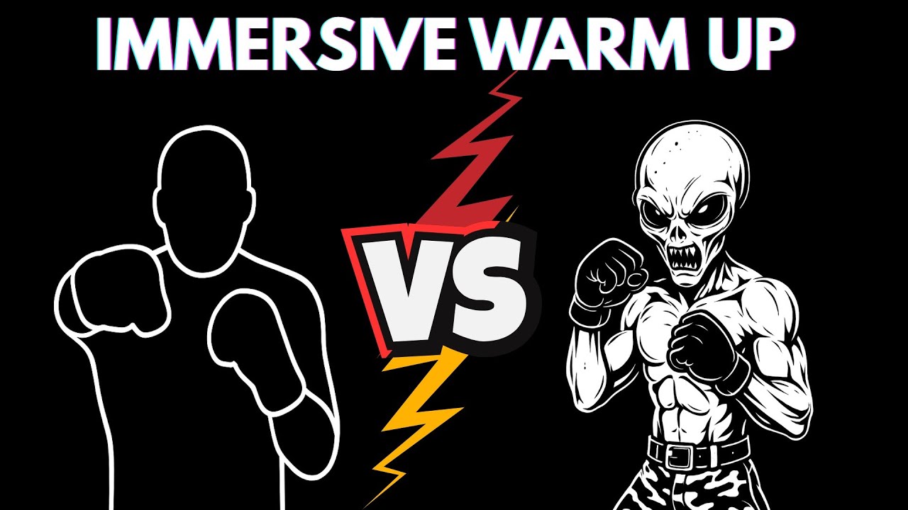 Immmersive Interactive Warm Up Like a Soldier — Fight the Alien Invasion (10 minutes)