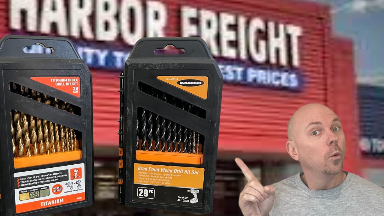 Harbor Freight Drill Bits (are they worth it)