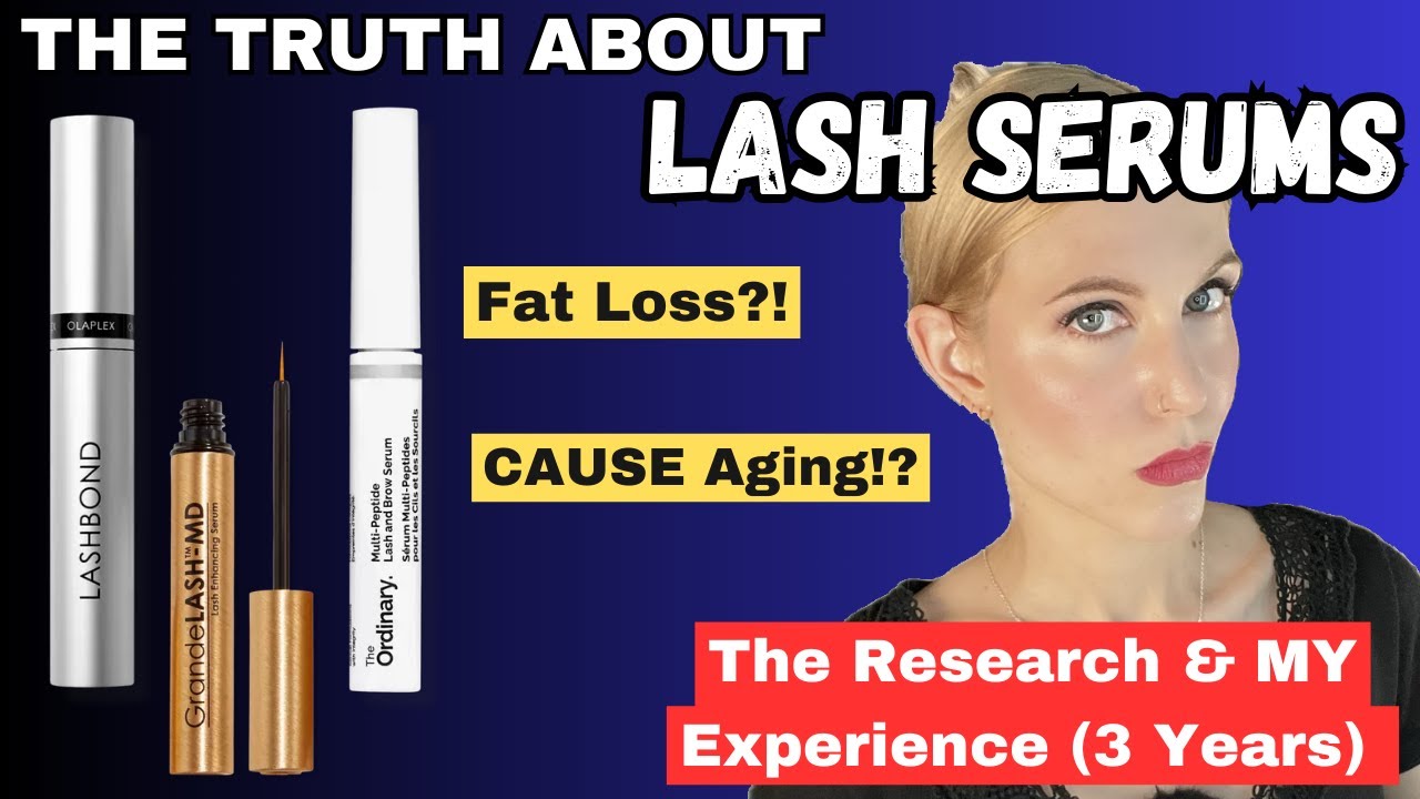 Lash Serums: Grandelash vs The Ordinary vs Olaplex (& the Science behind them)
