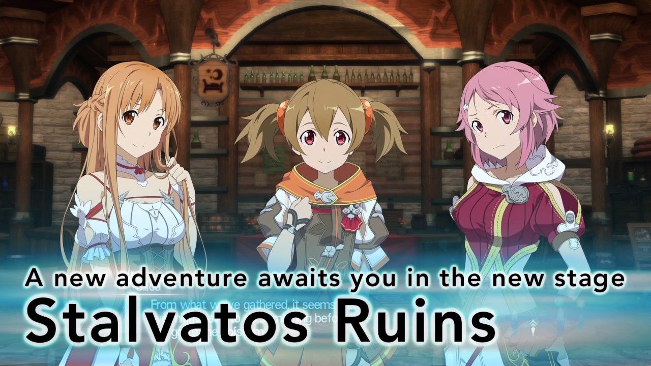 Sword Art Hollow Realization: Warriors of the Sky DLC Announcement Trailer | PS4, PSV