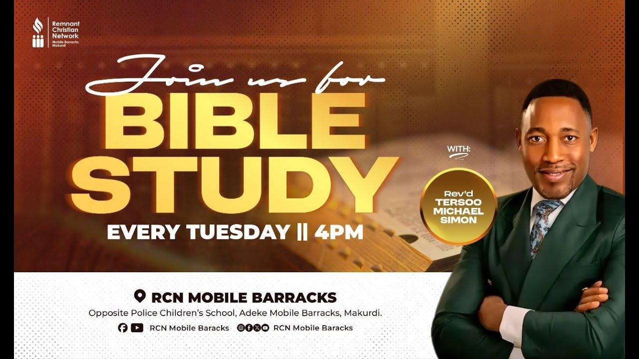 BASIC PRINCIPLE OF BIBLICAL INTERPRETATION || BIBLE STUDY ||  RCN MOBILE BARRACKS || 13.01.2026