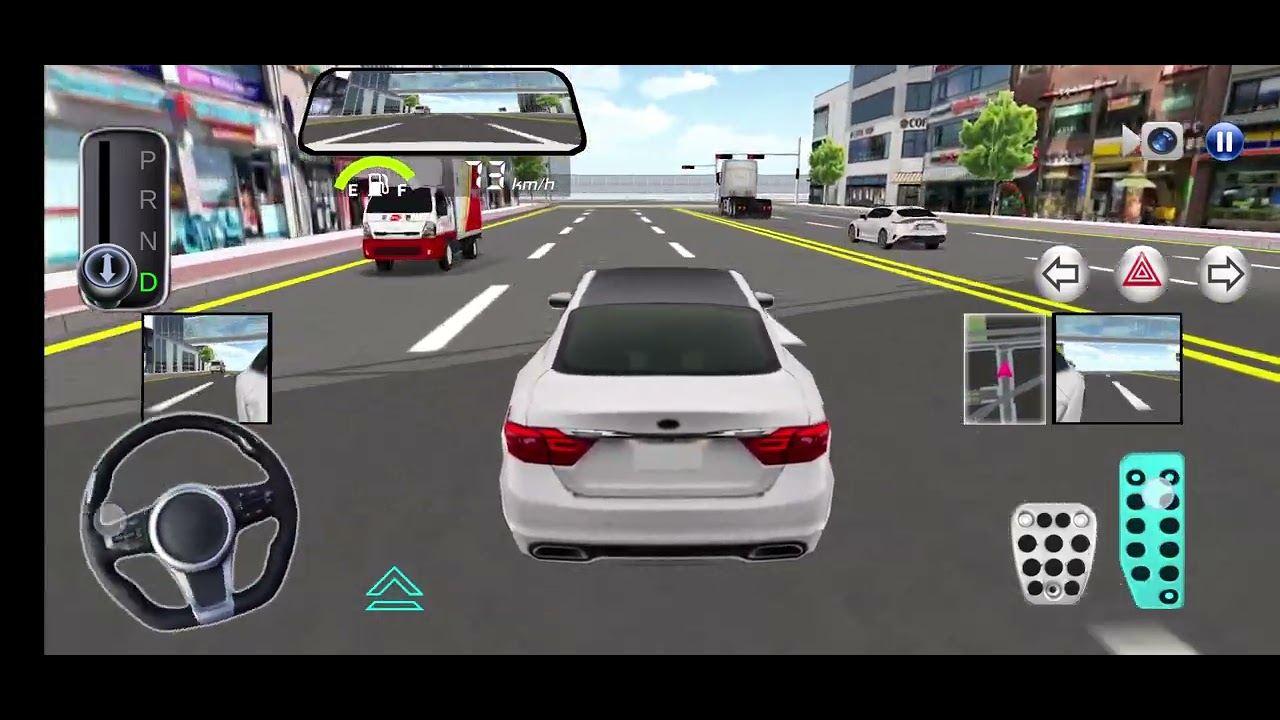 Jocuri cu masini KIA de condus la scoala de soferi prin oras