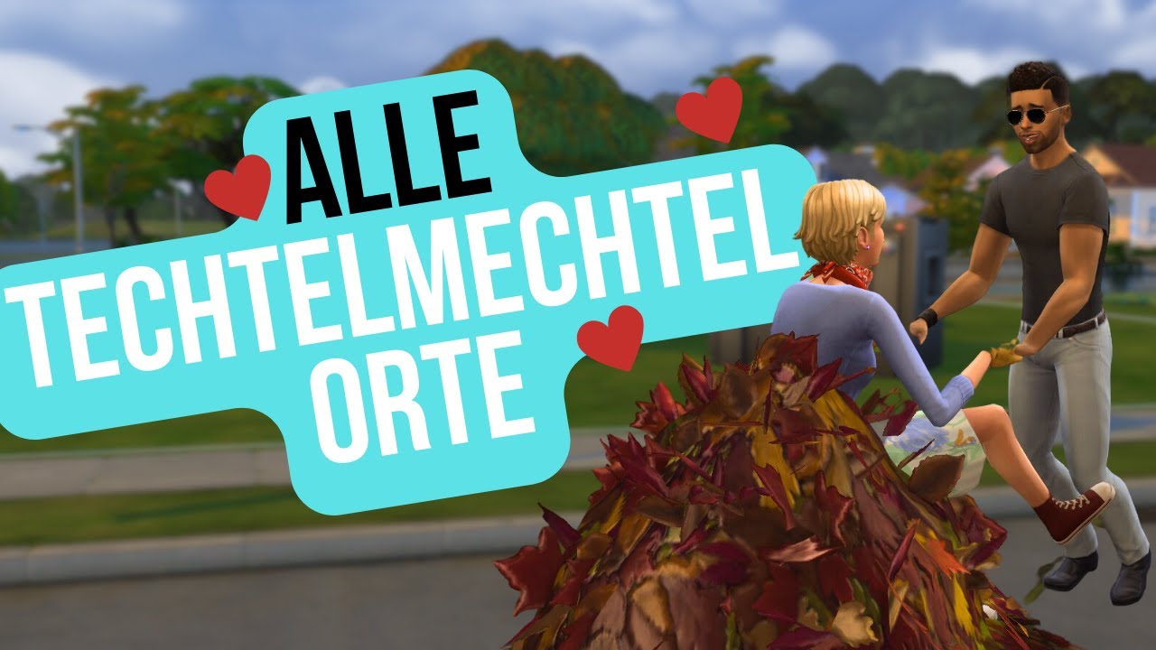 Sims 4 - Alle Techtelmechtel Orte