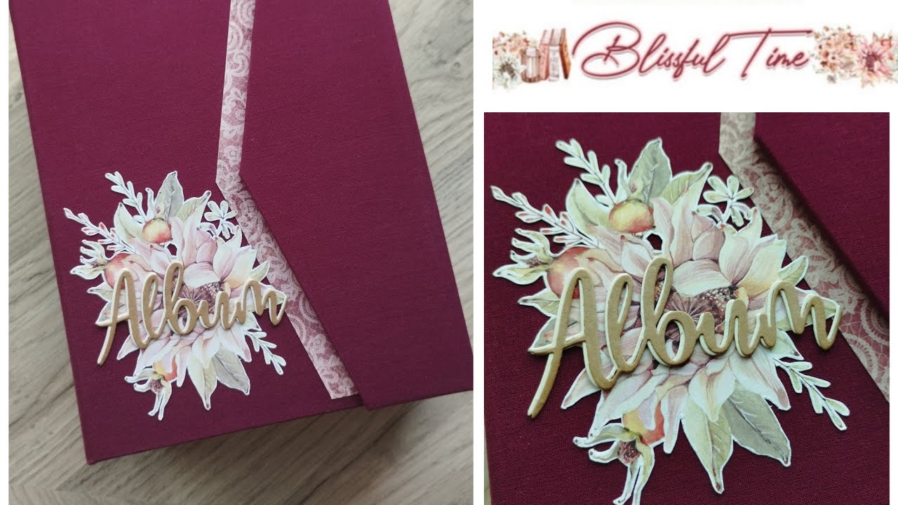 Album scrapbooking dla nastolatki - Mintay Papers Blissful time