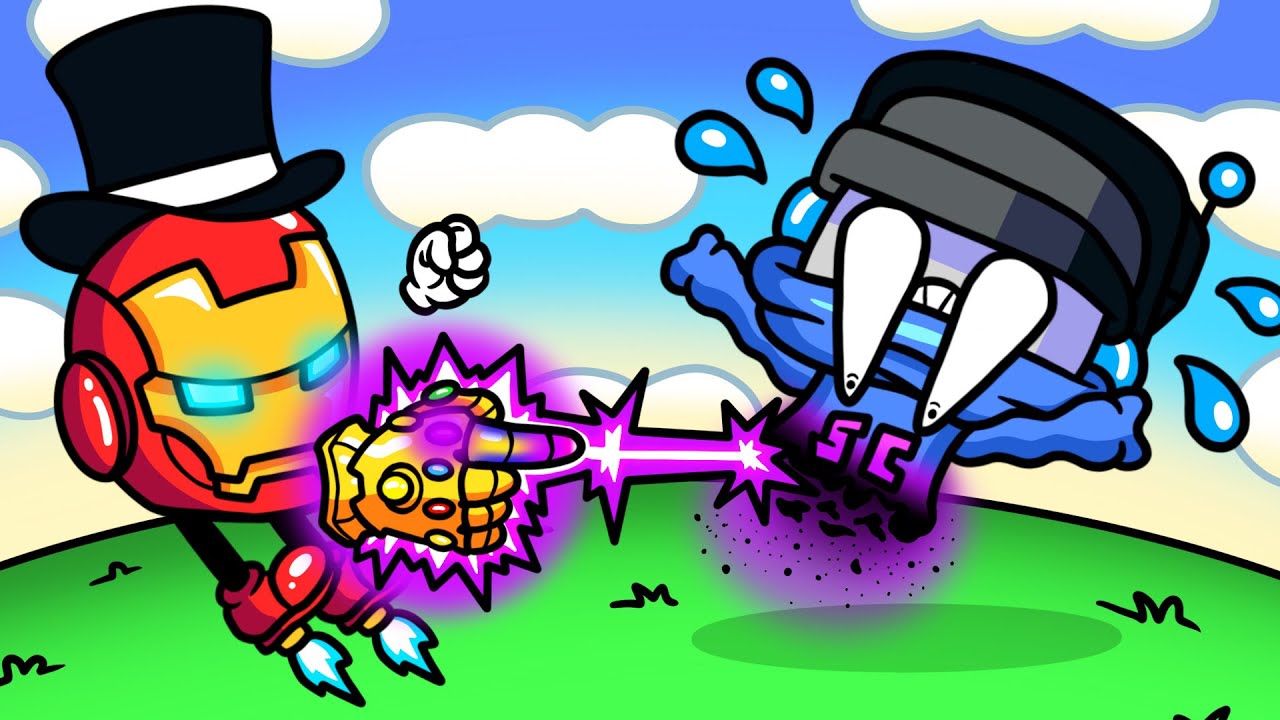 We Evolve Iron Man into Iron Thanos and Destroy Everything in War Machines Roblox!
