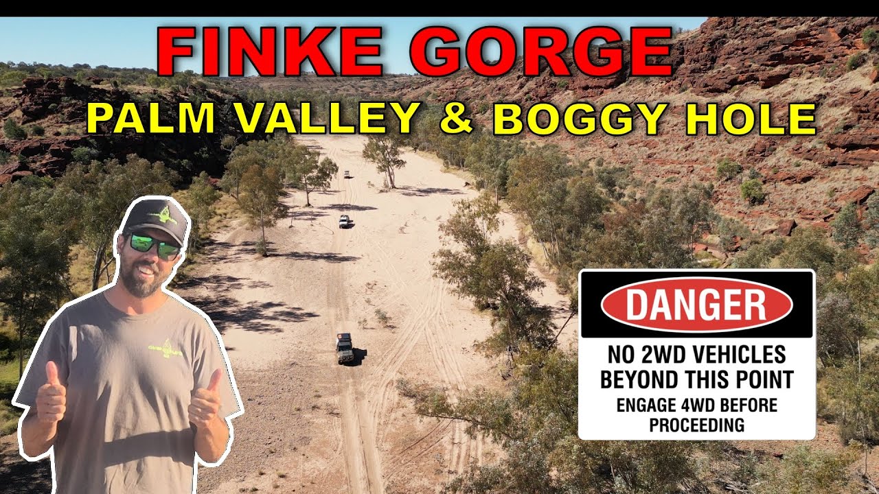 The BEST Remote 4WD Tracks and Camping in the Northern Territory | Boggy Hole & Palm Valley