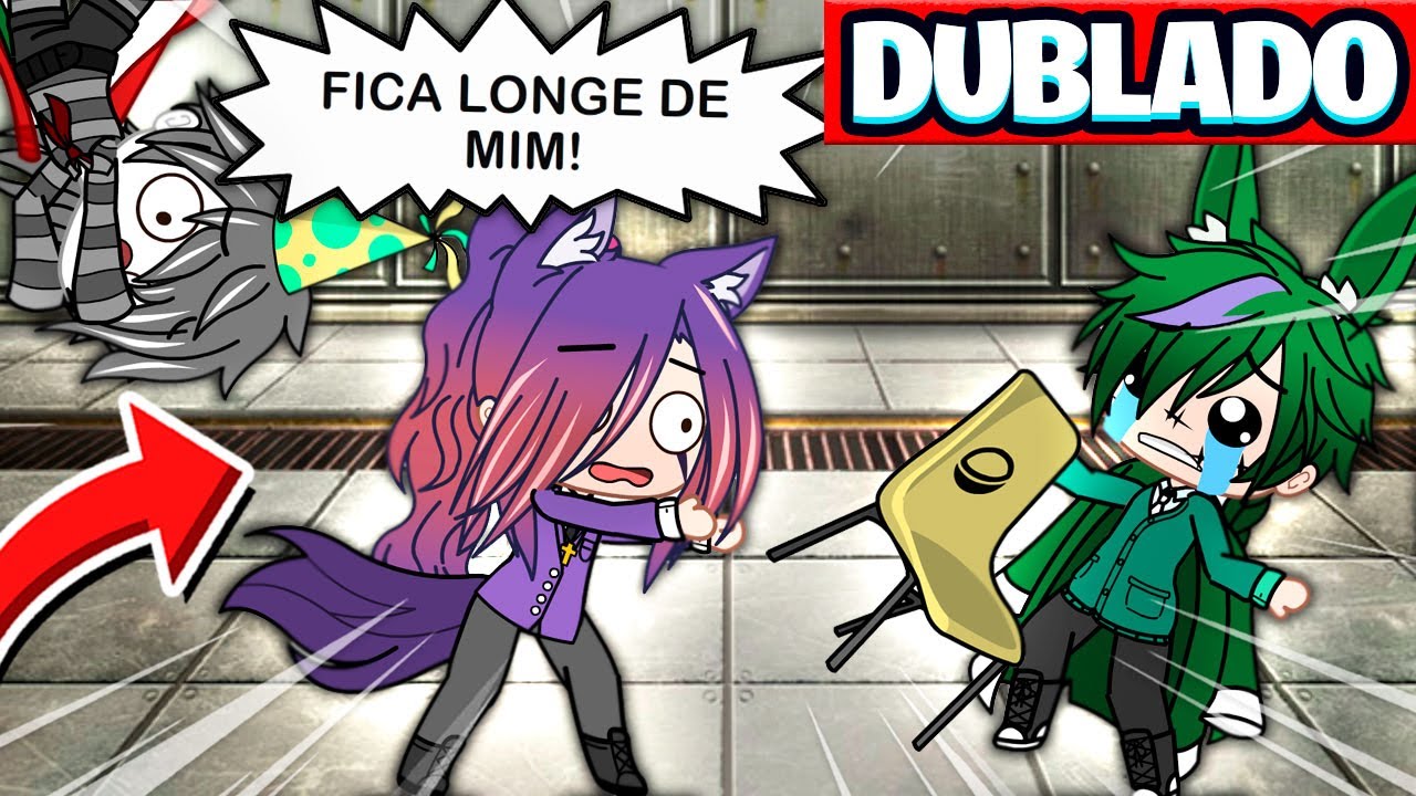 SE EU ESTIVESSE EM FNAF 1 2 E 3 ! FIVE NIGHT AT FREDDY... MINI FILME GACHA CLUB