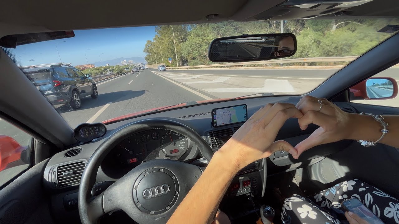 4k POV ASMR | Pleasant Drive with my GF in my Audi A3 1.9TDI 
