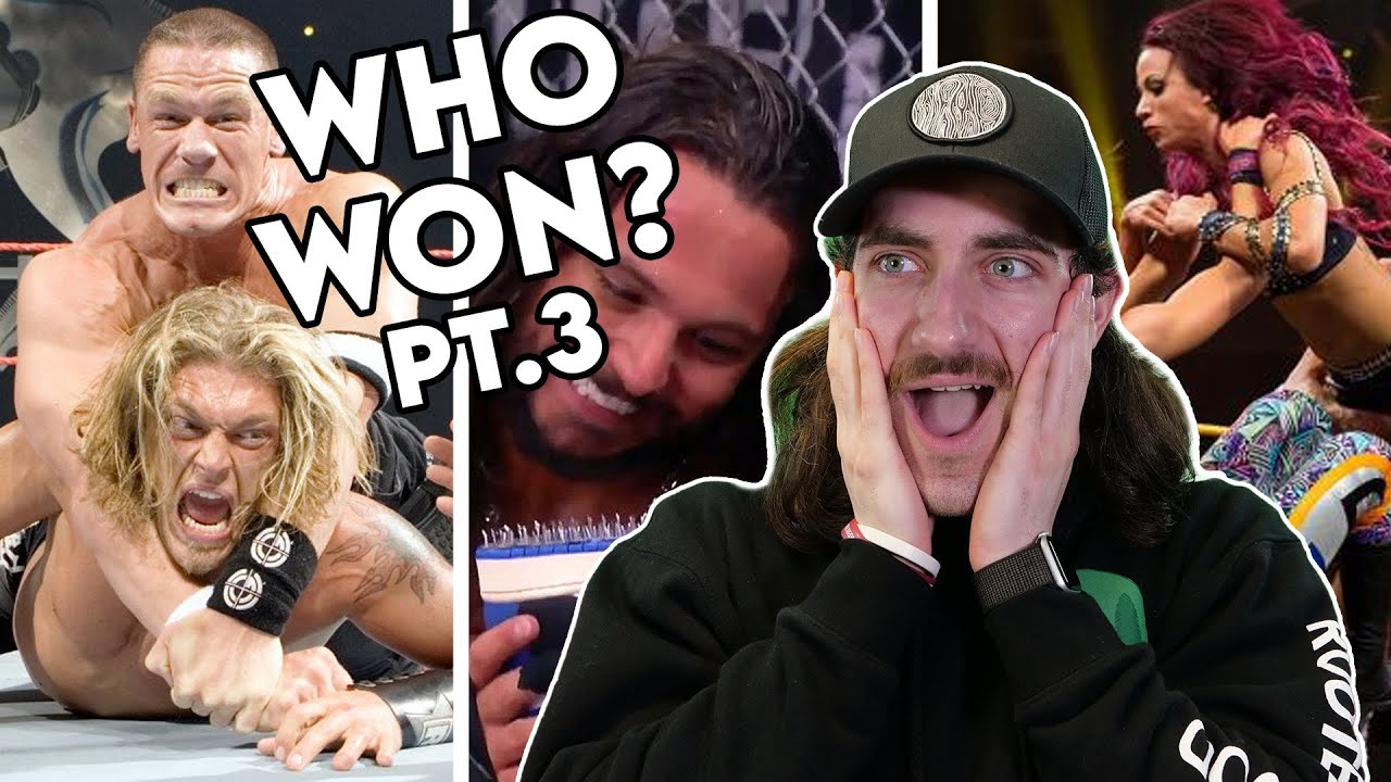 Who Won the Wrestling Match? PART 3 (WWE/WWF/AEW/TNA)