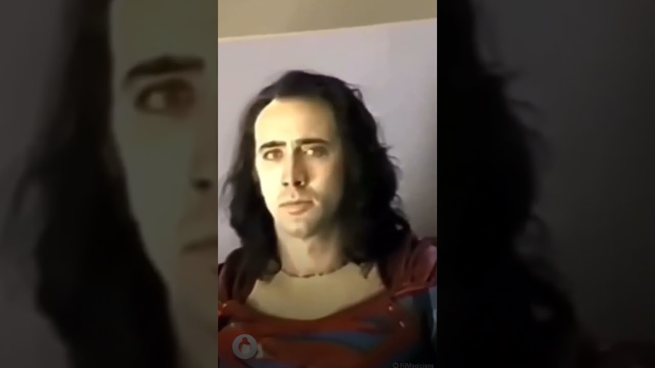 Nicolas Cage Superman Casting (1996) Superman Dressing Test / Flash 2023 CAMEO