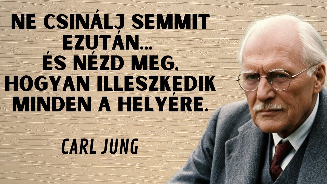 A TILTOTT TECHNIKA, amely arra k&eacute;szteti a LELKEDET, hogy eml&eacute;kezzen, KI IS VAGY VAL&Oacute;J&Aacute;BAN |Carl Jung