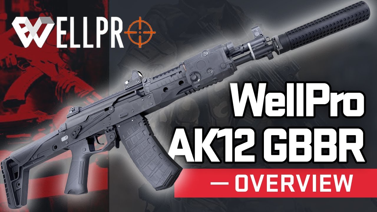 GOOD AK GBBR?! - WellPro AK-12 Airsoft Gas Blowback Rifle | Airsoft GI