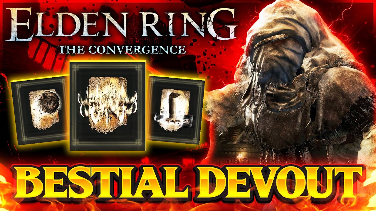 I became the BEAST CLERGYMAN in Elden Ring's CONVERGENCE MOD
