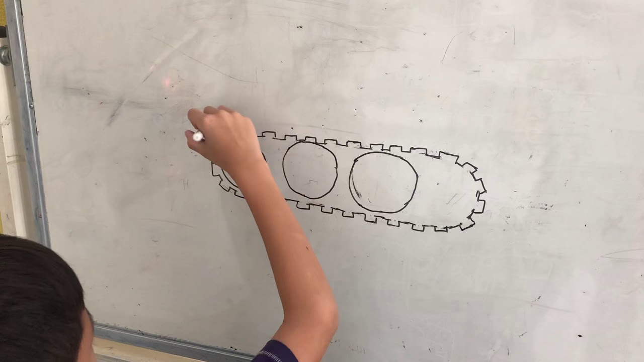 Freely drawing ✍️ by his own imagination !