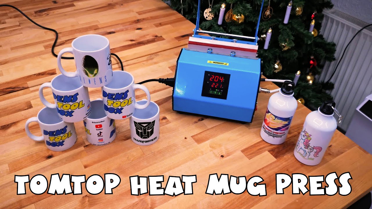 TomTop Heat Mug Press - Thermotransfer Tassenpresse
