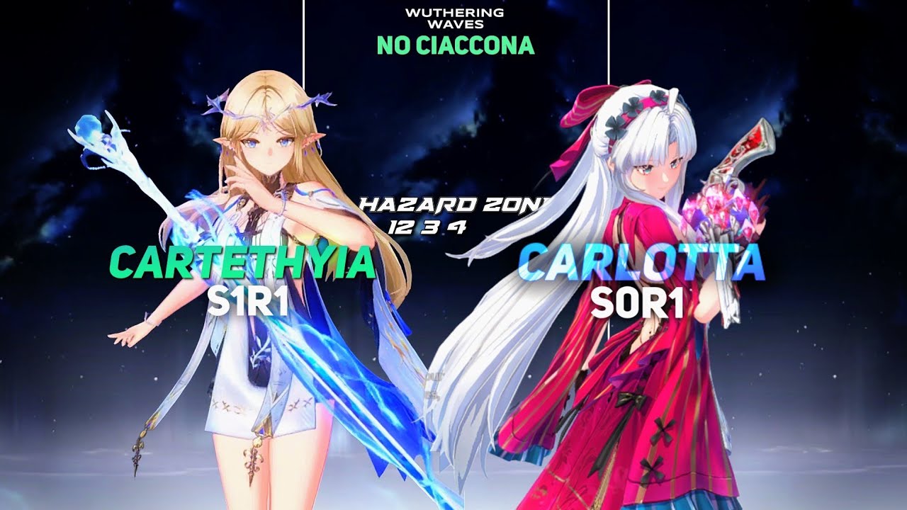 CARTETYIA and CARLOTTA - BEST DPS | f2p Tower of Adversity Wuthering Waves MOBILE